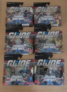GI JOE COMBAT HEROES Lot of Six Two Packs NISB NIB Ships Free! - Bild 1 von 9