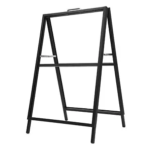 Advertising Poster Stand Double Sided Black A-frame Display Snap Sign Board AU - Picture 1 of 24