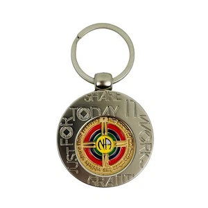 Narcotics Anonymous Sponsorship Medallion And Keychain Set NA - Picture 1 of 10