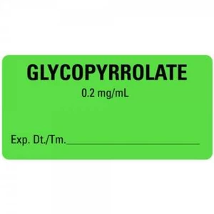 Etiquetas de 2""x1"" de glicopirrolato - Imagen 1 de 1