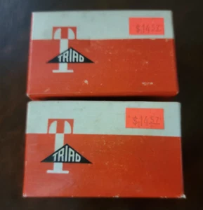 Nuevo par de transformadores Triad TY-38X INTERSTAGE 3K 4mA DC SEC 1K OHM 200mW - Imagen 1 de 3