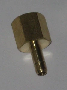 Acoplador de montaje de púas de latón hembra 1/8""NPT 1/4"" OD manguera de tubo barba nuevo #AU15 - Imagen 1 de 2