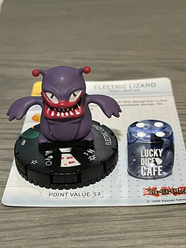 WizKids Heroclix YuGiOh! Series 2 009 Electric Lizard Uncommon - Image 1 of 1