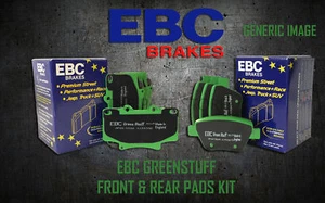 NEU EBC GREENSTUFF BREMSBELÄGESATZ VORNE UND HINTEN PERFORMANCE BELÄGE PADKIT1565 - Bild 1 von 6