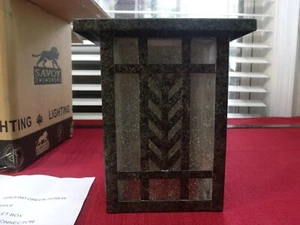 Savoy House Waterton 6 Watt Led Wall Lantern 5-300-78 - Picture 1 of 12