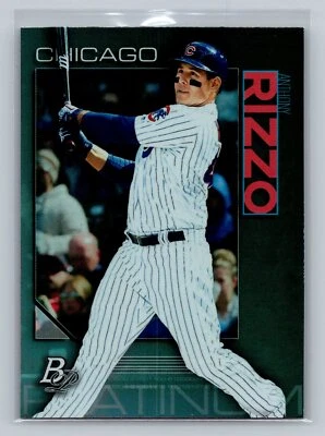 Anthony Rizzo 2020 Bowman Platinum #23 Chicago Cubs - Image 1 of 2