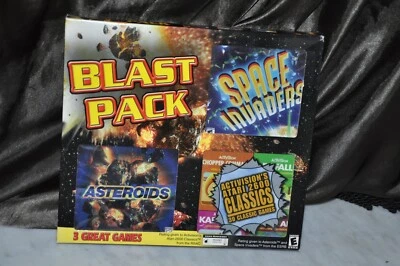 Blast Pack 3 CD Set Asteroids, Space Invaders,  30 Atari 2600 Games - Image 1 of 4