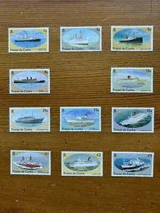 Tristan Da Cunha MNH 1994 Ships SG553-564, Part Set, Missing SG557 (10p) Value. - Picture 1 of 1