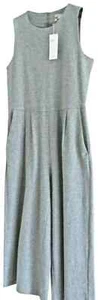 $278 EILEEN FISHER Plus 1X Mono corto tejido algodón luna pierna ancha Nuevo con etiquetas - Imagen 1 de 10