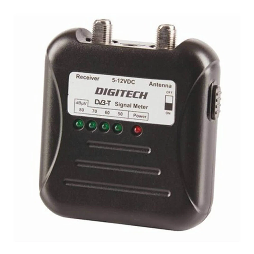 High Quality DVB-T Signal Strength Finder/Meter w/ F-Type Lead Signal Booster - Image 1 of 1