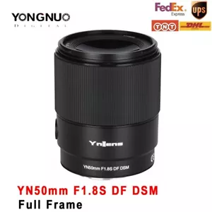 YONGNUO YN50mm F1.8S DF DSM Large Aperture Lens AF MF fr Sony E A7R2 A7III A7II - Picture 1 of 9