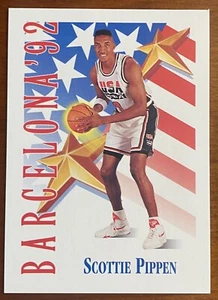 1991-92 Skybox Basketball SCOTTIE PIPPEN #537 HOF US Olympics Bulls - Bild 1 von 2