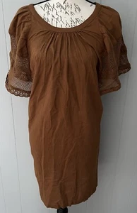 Old Navy Women’s Dress Nwt New Medium M Beautiful Color V Back New - Picture 1 of 5