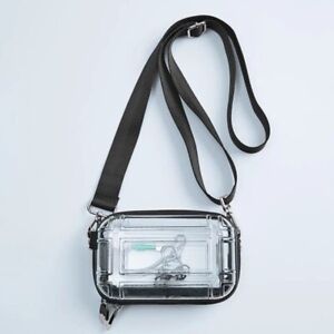 Casual Small Box Designer Bag Women Crossbody Shoulder Strap Transparent Bags   