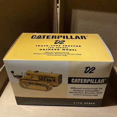 Spec Cast CAT Caterpillar D2 Orchard Model Tractor 5U W/ Tracks 1:16 Scale ACMOC - Image 1 of 4
