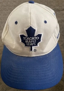 Toronto Maple Leafs NHL Blue White Starter Hat Strapback Vintage Rare Hockey Cap - Picture 1 of 14