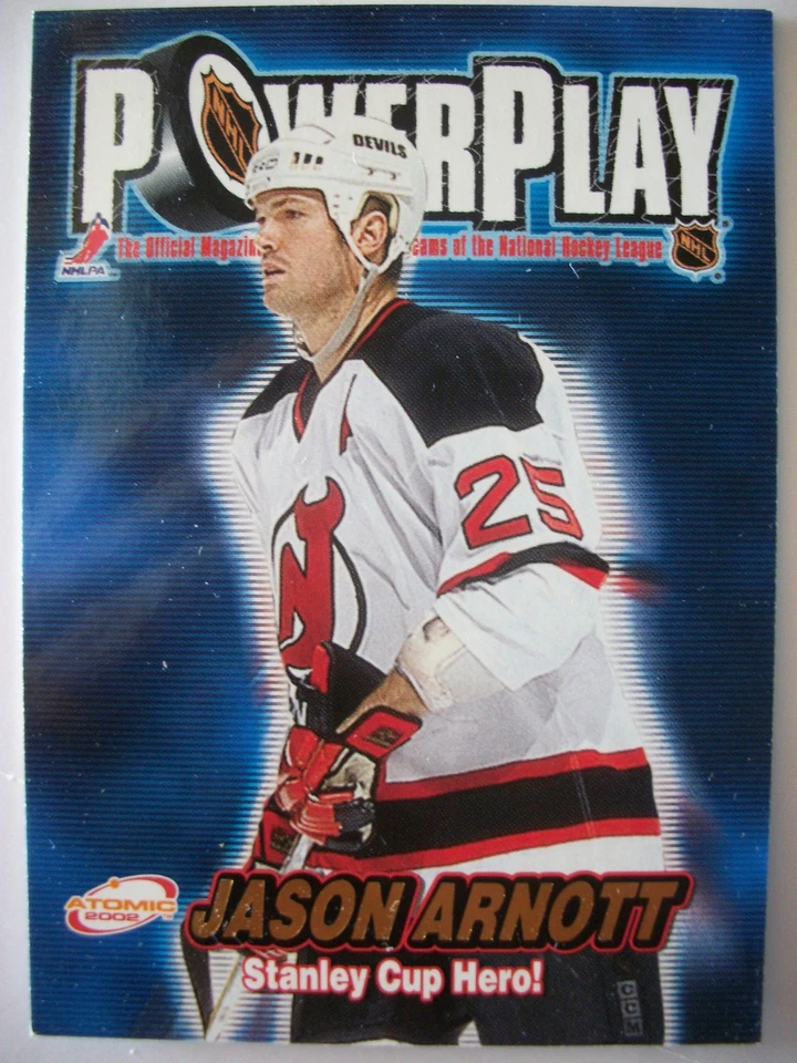 2001-02 ATOMIC POWER PLAY # 20 JASON ARNOTT !!!! BOX # 3 - Image 1 of 1