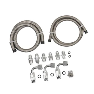 Power Steering Pump Hose Fitting Kit Supplies Return to Reservoir Hose Kit - Picture 1 of 6