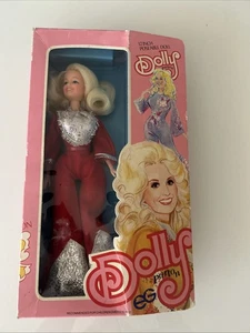 1978 Dolly Parton Egee Goldberger Puppe Barbie Größe 12 Zoll Top im Karton - Bild 1 von 18