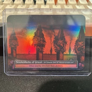 Sorcery Contested Realm: BETA Smokestacks of Gnaak Foil - Picture 1 of 2