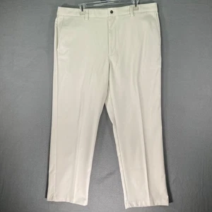 Callaway Herren 38x30 Golfhose Chino Flatfront beige Polyester Stretch - Bild 1 von 12