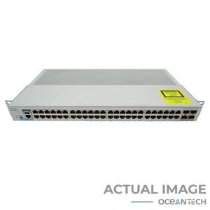 Cisco WS-C2960L-48TS-LL V02 48-Port Ethernet Switch W/ Ears - Picture 1 of 5