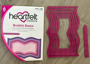 Heartfelt Creations Booklet Basics Die Set - Bild 1 von 2