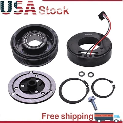 1x Kit de embrague compresor de aire acondicionado para Chevrolet Colorado GMC Canyon 2015-2016 V6 3,6 L Foto 1 de 4