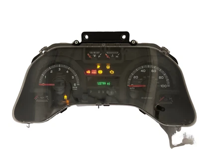 Painel de instrumentos velocímetro 09 Ford E150/E250/E350 medidores de van 122.799 milhas - Imagem 1 de 3
