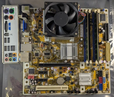 IPIBL-LB 492774-001 Core 2 Quad Q8200 4GB DDR2  Motherboard CPU RAM Bundle - Image 1 of 4