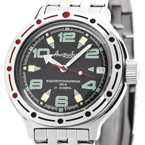 VOSTOK Reloj de Buceo 200m Automático 2416/420334 Reloj Ruso - Imagen 1 de 8
