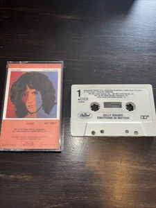 Billy Squier - Emotions in Motion - 1982 Capital Records Audio Cassette Tape - Picture 1 of 5