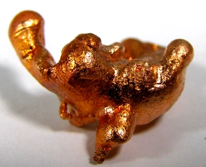 SMALL NATIVE COPPER NUGGET - USA - 2.1x 1.2 x 1.0 cms 5.59 gms  #6 - Picture 1 of 4