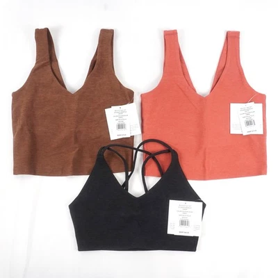 Beyond Yoga Spacedye Good Day Cropped Tank & Get Across Bra - Size XS Lot of 3 - Image 1 of 4