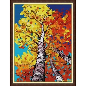 Stamped Cross Stitch Kits Full Range of DIY Needlepoint for Adult Beginners A... - Picture 1 of 8