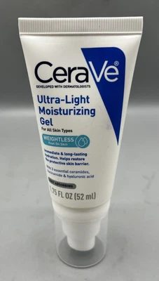 CeraVe Ultra Light Facial Moisturizing Gel 1.75 oz Brand NEW No Box - Image 1 of 4