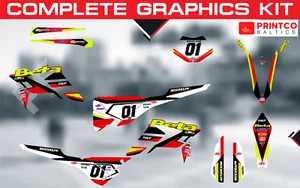 BETA RR X TRAINER 125 200 250 300 450 2013-2025 complete graphics kit 21 mil - Picture 1 of 9