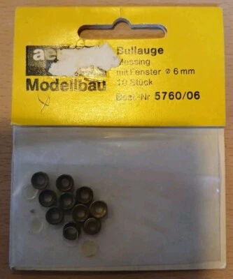 Aeronaut 5760/06 Bullaugen Neu/OVP 1Pack - Bild 1 von 2