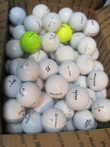 115 TOPLINE SHAG BALLS TITLEIST/CALLAWAY/TAYLORMADE/ BRIDGESTONE ETC (2AA-3AAA) - Picture 1 of 1