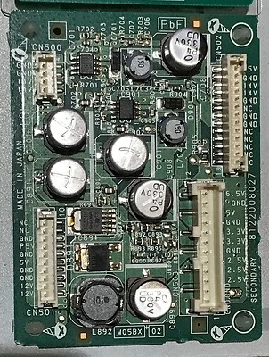 Fujitsu TV P50XHA51 M05BX 8122008027 Sub Supply Board Plasma Display - Image 1 of 4
