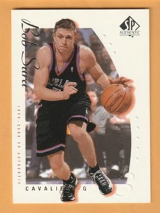Bob Sura Cleveland Cavaliers 1999-00 SP Auténtico #14 Florida State 13I - Imagen 1 de 2