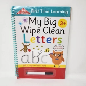My Big Wipe Clean Letters: Wipe-Clean Workbook with Pen by IglooBooks, Spiral - Bild 1 von 6