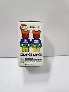 Bearbrick Orange Range Metllic Rainbow 100% 1pc be@rbrick - Picture 1 of 5