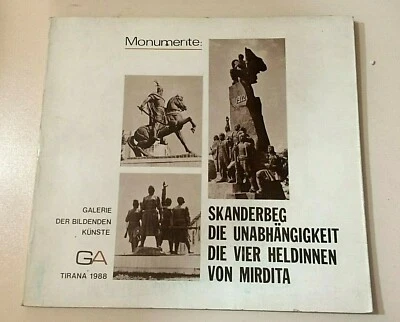 OLD ALBANIAN BOOK-SCANDERBEG DIE UNABHANGIGKEIT DIE VIER HELDINNEN VON MIRDITA-R - Image 1 of 4