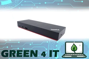 Lenovo ThinkPad Thunderbolt 3 40AC Dock DBB9003L1 + Netzteil 135W + USB C Kabel - Bild 1 von 3