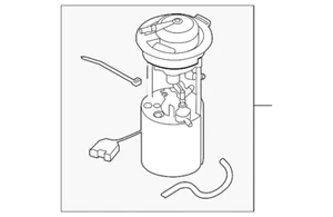 Genuine Audi Fuel Pump Assembly 8R0-919-051-E - Picture 1 of 2