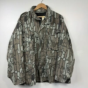 Vintage Alpha Industries Field Jacket, Military Camo, Made in USA, Mens Large - Picture 1 of 5