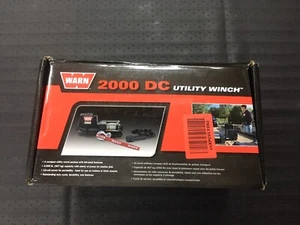 Seilwinde WARN DC 2000 907 kg 92000 NEU 4x4 Off Road elektrisch Stahl Anhänger - Bild 1 von 4