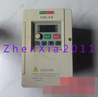 1PC Used Frequency changer 220V-0.4KW TDS-F8-L0P4E - Image 1 of 2