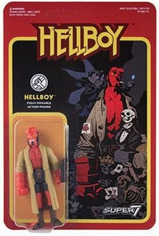 Super7 | Reaction | Hellboy | 3.75" Action Figure Cover